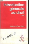 Introduction générale au droit