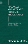 Financial markets and economic performance