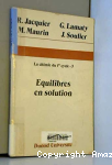 Equilibre en solution vignette