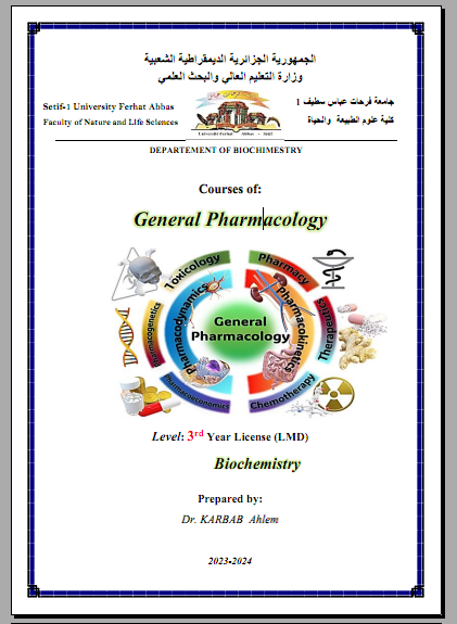 General Pharmacology