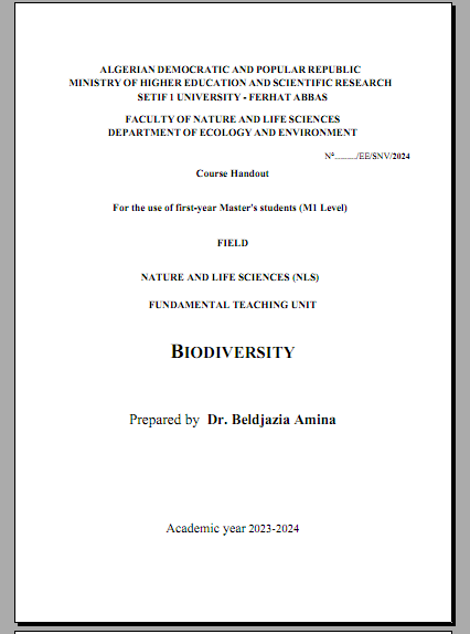 Biodiversity