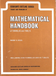 Schaum's Outline of Mathematical Handbook of Formulas and Tables
