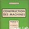 Construction des machines Tome 3