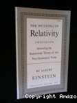 The Meaning of Relativity
