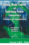 Sliding Mode Control of Switching Power Converters