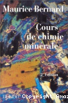 Cours de chimie minérale
