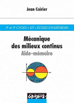Aide-mémoire mécanique des milieux continus