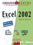 Excel 2002 : notions de base