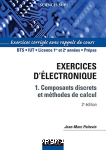 Exercices d'électronique 1