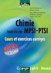 Chimie Tout-en-un. MPSI-PTSI
