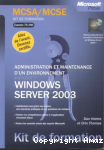 Administration et maintenance d'un environnement