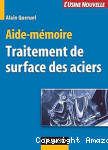 Aide-mémoire traitement de surface des aciers