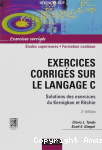 Exercices corrigés sur le langage C