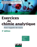 Exercices de chimie analytique