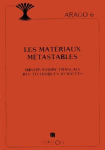 Les matériaux métastables