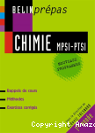 Chimie MPSI-PTSI