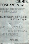 Chimie fondamentale études biologiques et médicales 3