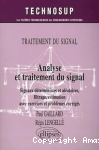 Analyse et traitement du signal