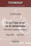 Ce qu'il faut savoir sur les automatismes