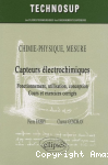 Capteurs électrochimiques