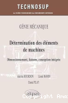 Détermination des éléments de machines