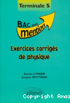 Exercices corrigés de physique