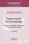 Equations intégrales de l'électromagnétisme