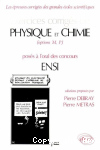 Exercices corrigés de physique et chimie