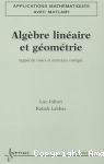 Algèbre linéaire et géométrie