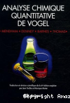 Analyse chimique quantitative de vogel